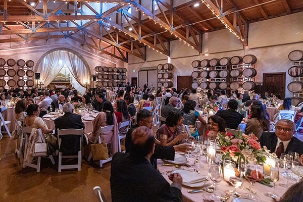 Jacuzzi Wedding Barrel Room